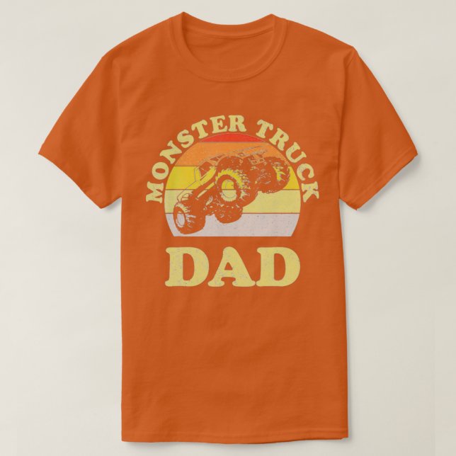 T-shirt Monster Truck Papa 38 (Design devant)