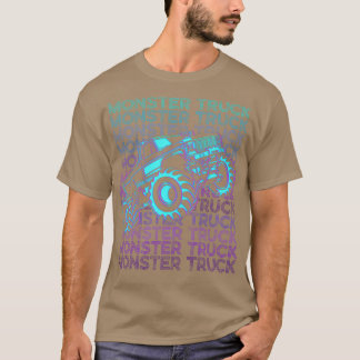 T-shirt Monster Truck Retro