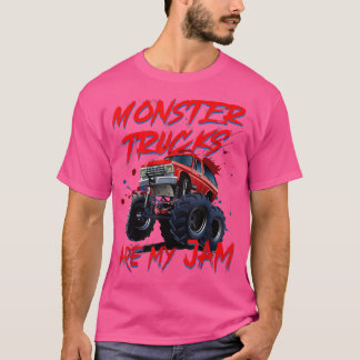 T-shirt Monster Trucks Are My Jam 2138