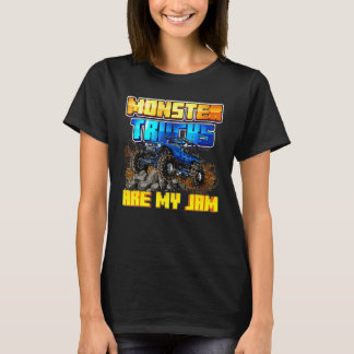 T-shirt Monster Trucks Hommes Femmes Enfants