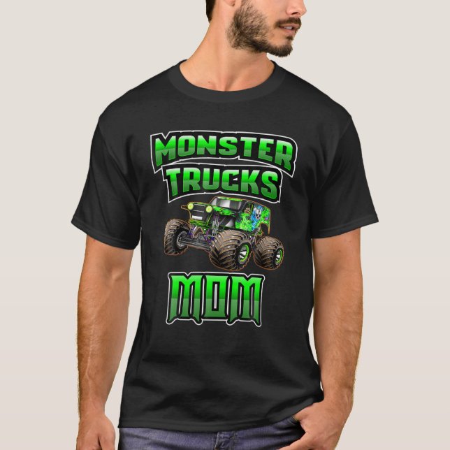T-shirt Monster Trucks sont mon Cool de confiture Monster  (Devant)