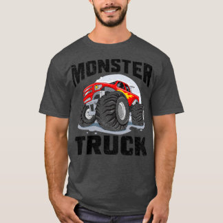T-shirt Monster Trucks Truck lover Anniversaire cadeau idé