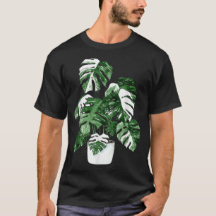 T-shirt Monstera variée Deliciosa Variegata House Plan