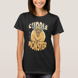 T-shirt Monstre Câlin Amateur de Vache Highland Écossaise