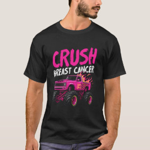 T-shirt Monstre Camion Tout-Petit de Sensibilisation au Ca