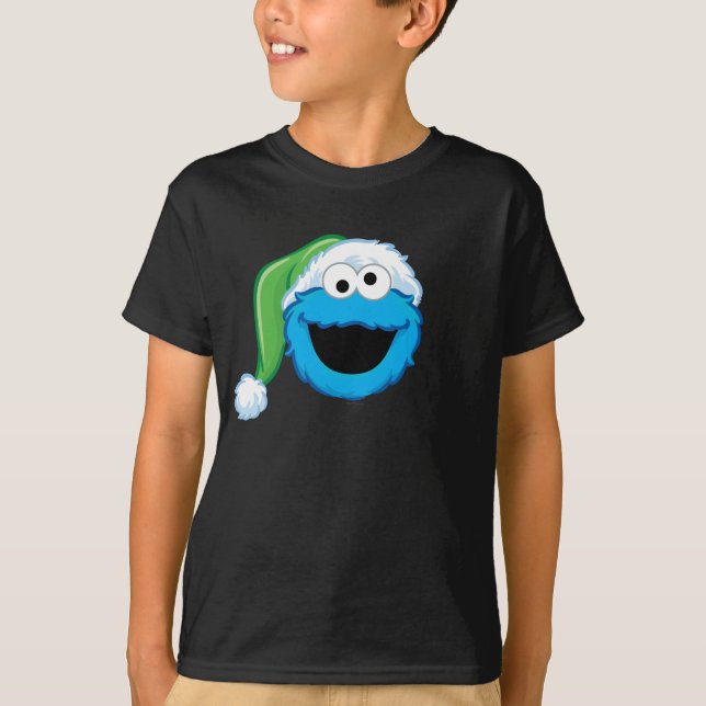 T-shirt Monstre Cookies de vacances (Devant)