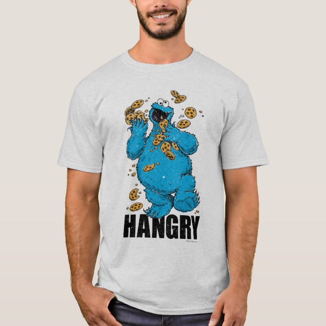 T-shirt Monstre Cookies Rétro | (Devant)