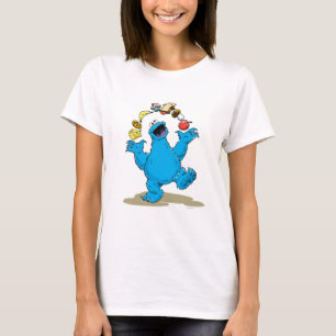 T-shirt Monstre Cookies vintage Jongle