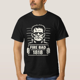 T-shirt Monstre Couturé - Mugshot - Feu Mauvais 1818