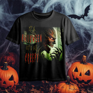 T-shirt Monstre de bois d'horreur déplaisant, démon ou gho