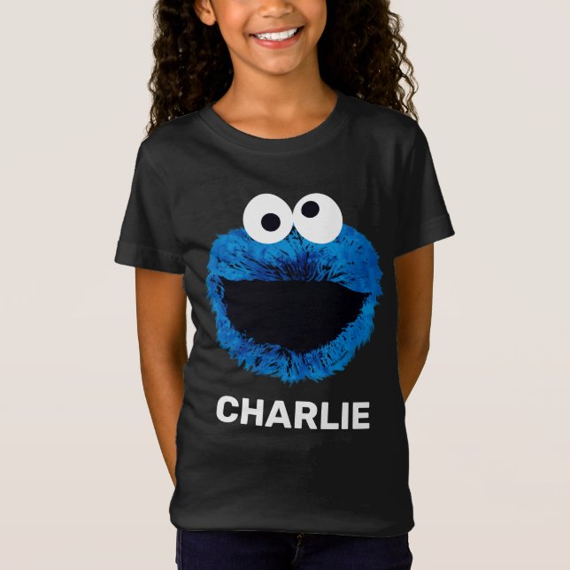 T-Shirt Monstre de cookies personnalisé | Tendance de l'aq (Devant)