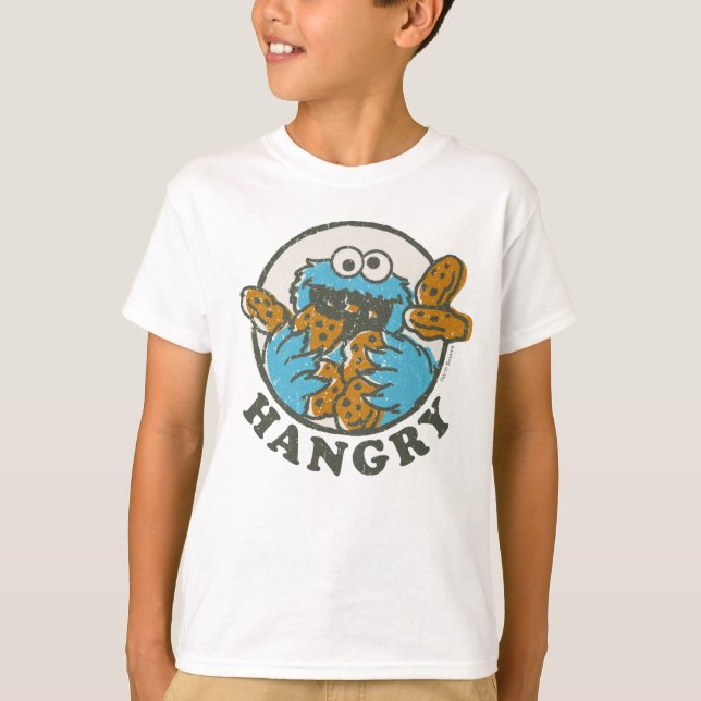 T-shirt Monstre de cookies vintages | (Devant)