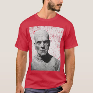T-shirt Monstre de film d'horreur Momie Halloween vintage