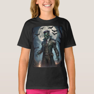 T-shirt Monstre de Frankenstein Steampunk Halloween