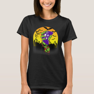 T-shirt Monstre de jeu vidéo de la main de zombie de joueu