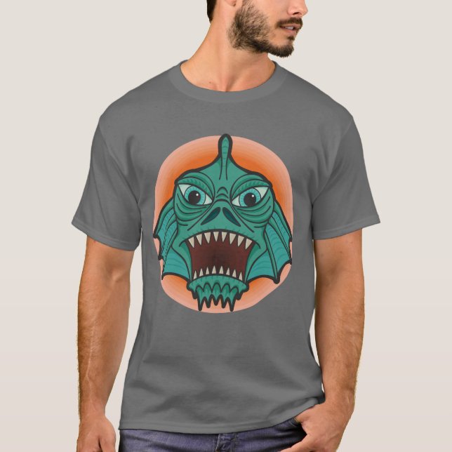 T-shirt Monstre de marais (Devant)