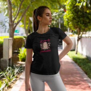 T-shirt Monstre de Pancakes Fluffy Japonais