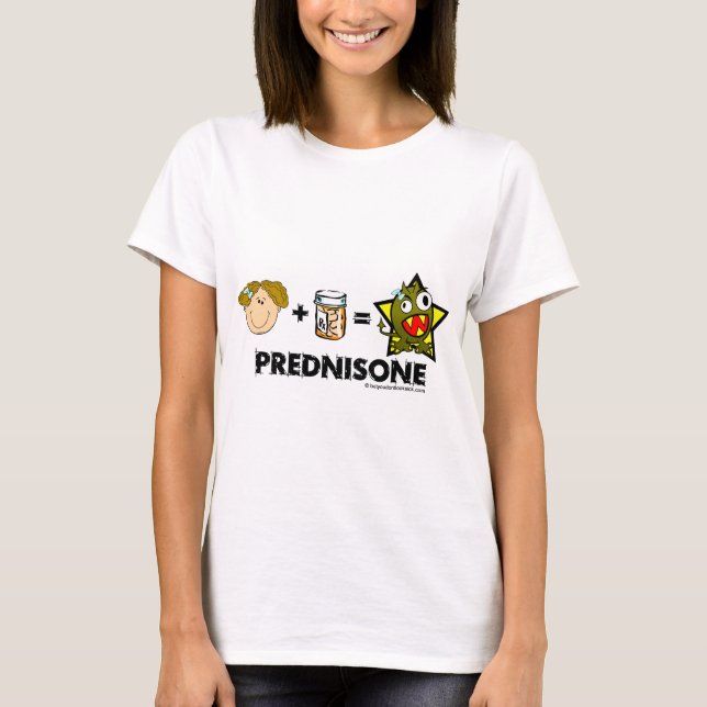 T-shirt Monstre de prednisone (Devant)