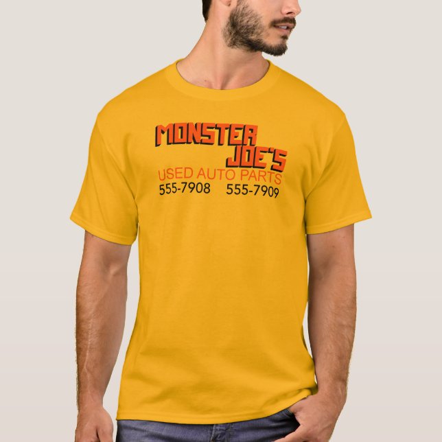 T-shirt monstre Joe (Devant)