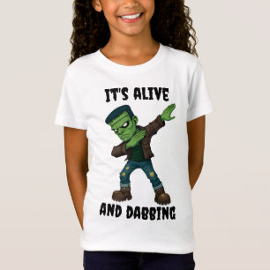 T-Shirt Monstre pointu est vivant et dabs pour Halloween