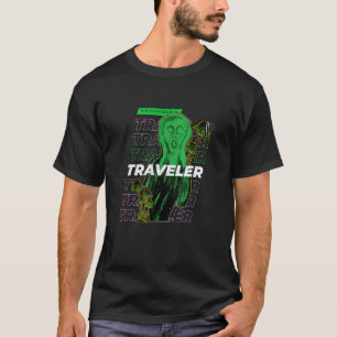T-shirt Monstre Tripant Hurlements Le Cri Voyageur