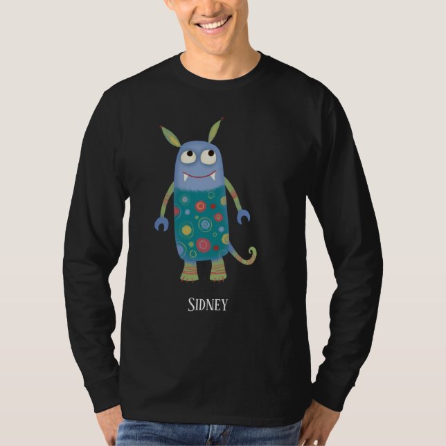 T-shirt Monstres amusants Personnalisé (Devant)