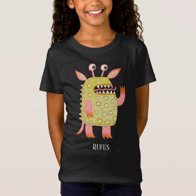 T-Shirt Monstres amusants Personnalisé (Devant)