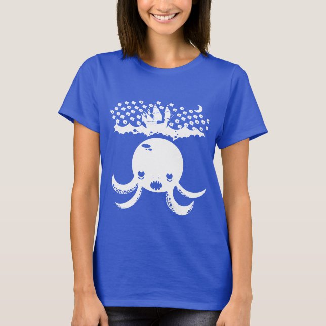 T-shirt Monstres de mer (Devant)