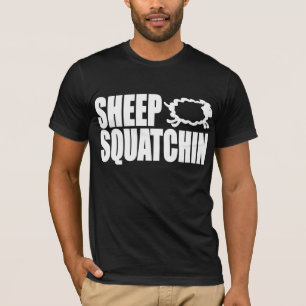 T-shirt Monstres et mystères SHEEPSQUATCH des MOUTONS
