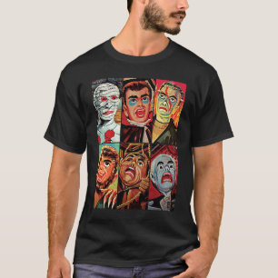 T-shirt Monstres universelles classique Graphisme Sarcasti