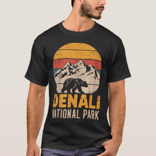 T-shirt Mont Denali Alaska Alpiniste Escalade National