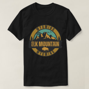 T-shirt Mont Elk, Wyoming