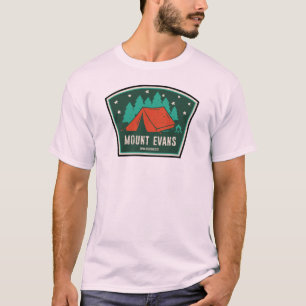 T-shirt Mont Evans Wilderness Colorado Camping