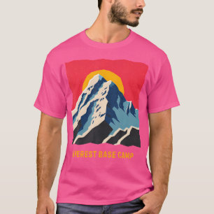T-shirt Mont Everest Base Camp Himalayas Mountain Hike Cl