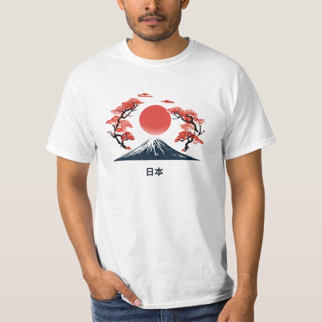 T-shirt Mont Fuji (Devant)