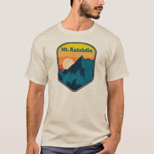 T-shirt Mont Katahdin Maine Sunrise