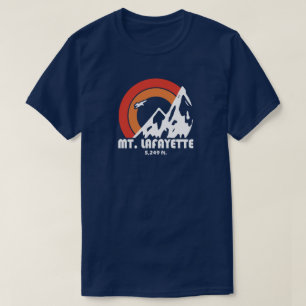 T-shirt Mont Lafayette New Hampshire Sun Eagle