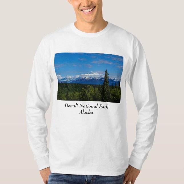 T-shirt Mont McKinley en Alaska (Devant)