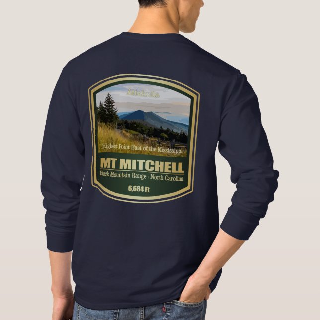 T-shirt Mont Mitchell (PF) (Dos)