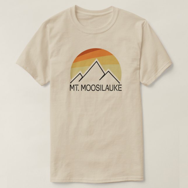 T-shirt Mont Moosilauke New Hampshire Retro (Design devant)