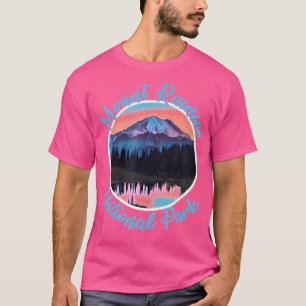 T-shirt Mont Rainier Tacoma Tahoma Voyage sur la route de
