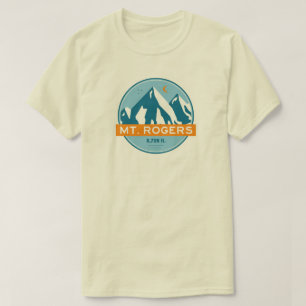 T-shirt Mont Rogers Virginia Stars Moon