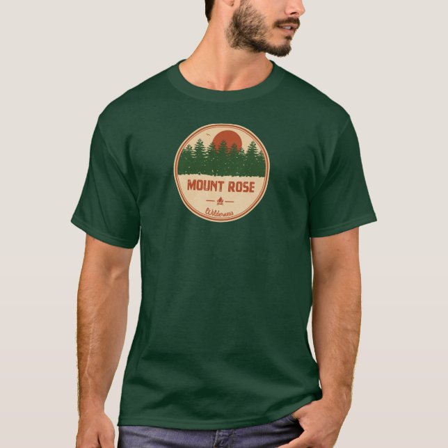 T-shirt Mont Rose Wilderness Nevada (Devant)