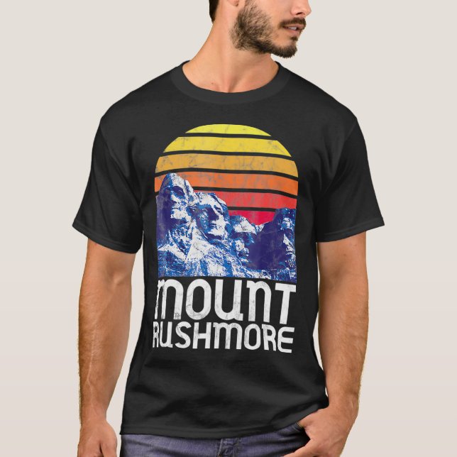 T-shirt Mont Rushmore Chemise Black Hills Dakota du Sud Na (Devant)