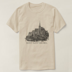 T-shirt Mont Saint-Michel en détresse