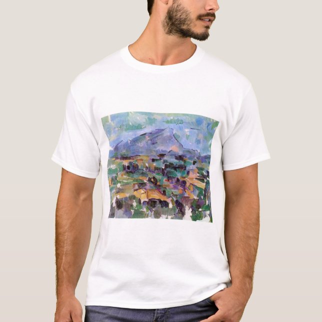 T-shirt Mont Sainte-Victoire, Paul Cezanne (Devant)