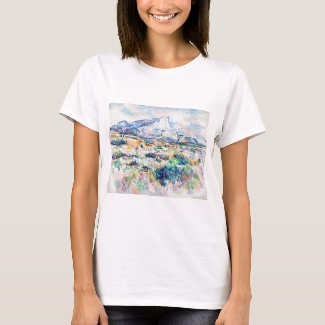 T-shirt Mont Sainte-Victoire, Paul Cezanne (Devant)