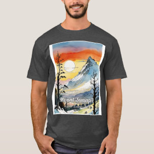 T-shirt Mont Sunapee ski Nouveau hampshire usa 2