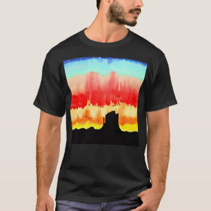 T-shirt Mont Sunset  