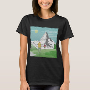 T-shirt Mont Taranaki